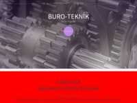 buro-teknik.eu Webseite Vorschau