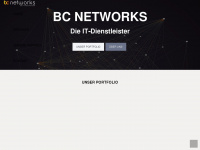 bc-networks.de Webseite Vorschau