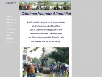 oldtimerfreunde-altmuehltal.info Webseite Vorschau