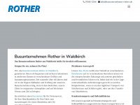 busunternehmen-rother.de Webseite Vorschau