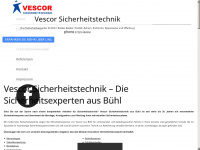 vescor.de Webseite Vorschau