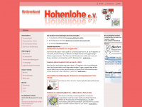 bvbw-hohenlohe.de Webseite Vorschau