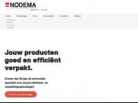 nodema.nl Webseite Vorschau