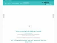 caesar-buerotechnik.de Webseite Vorschau