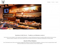 cafe-hirsch.de Webseite Vorschau