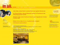 cafe-imjuli.de Webseite Vorschau