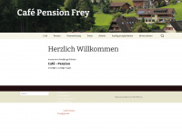 cafe-pension-frey.de Webseite Vorschau