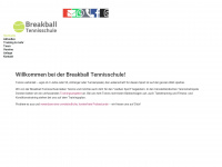 breakball-tennisschule.de Webseite Vorschau