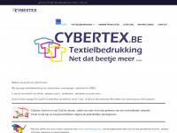 cybertex.be Webseite Vorschau