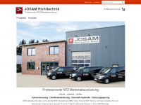 shop-josam.net Webseite Vorschau