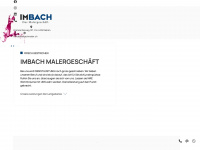 imbachmaler.ch Webseite Vorschau