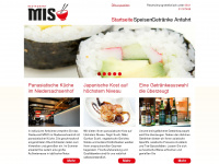 restaurant-miso.de Webseite Vorschau