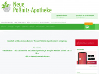 apotheke-schipkau.de Webseite Vorschau