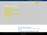 volberg-bauschutz.com Webseite Vorschau