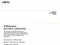 lokal-lichtensteig.ch Webseite Vorschau