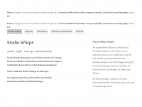 studio-waespe.ch Webseite Vorschau