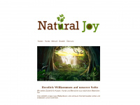 naturaljoy.ch Webseite Vorschau