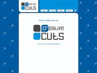creativecuts.at Webseite Vorschau