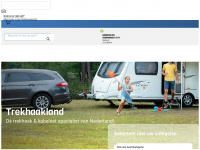 trekhaakland.nl Webseite Vorschau