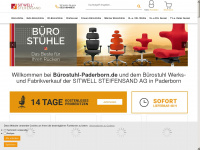 buerostuhl-fabrikverkauf-bielefeld.de Webseite Vorschau