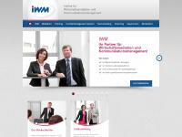 iwm-mediation.de Webseite Vorschau