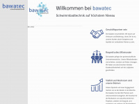 bawatec.ch Webseite Vorschau