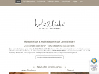 holz-liebe.at Webseite Vorschau