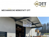 ottmech.ch Webseite Vorschau
