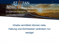 stefanmantel.com Webseite Vorschau