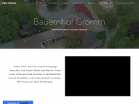 bauercromm.weebly.com Webseite Vorschau