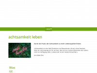 achtsamkeit-jetzt.ch Webseite Vorschau