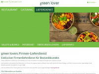 greenlovers-firmenlieferdienst.de Webseite Vorschau
