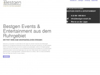 bestgen-event.de Webseite Vorschau