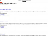 systhemassoziationen.wordpress.com Webseite Vorschau