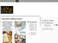 rathauscafe-ueberlingen.de Webseite Vorschau