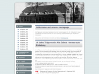 alteschulehommersum.com Webseite Vorschau