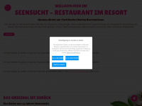 seensucht-restaurant.de Webseite Vorschau