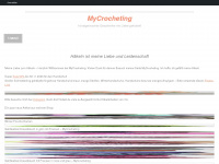 mycrocheting.com Webseite Vorschau