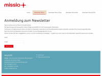 missio-online.de Webseite Vorschau
