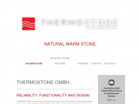 thermostone-heating.com Webseite Vorschau