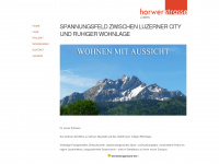 horwerstrasse.ch Webseite Vorschau