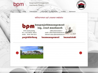 bpm-machacek.at Webseite Vorschau