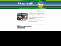 e-gans-mobil.at Webseite Vorschau