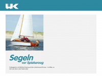 segeln-vor-spiekeroog.de Webseite Vorschau