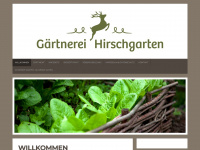 gaertnerei-hirschgarten.de Webseite Vorschau