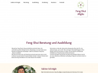 feng-shui-allgaeu.de Webseite Vorschau