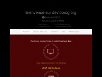 devloprog.org Webseite Vorschau