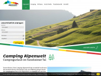 alpenwelt-tannheimertal.at Webseite Vorschau