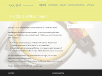 raquet-it.de Webseite Vorschau