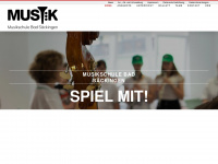musaek.de Webseite Vorschau